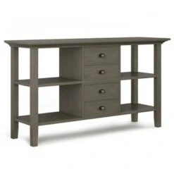 Mansfield Console Sofa Table - WyndenHall Distressed Gray 24 Mansfield Console Sofa Table - WyndenHall Distressed Gray -Console Tables Sales unnamed file 345