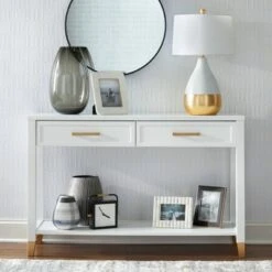 Rena Console Table White - Buylateral