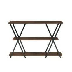 Carolina Chair & Table Dowell Console Table Elm/Black - Carolina Chair & Table