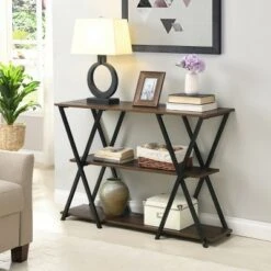 Carolina Chair & Table Dowell Console Table Elm/Black - Carolina Chair & Table 9 Carolina Chair & Table Dowell Console Table Elm/Black - Carolina Chair & Table -Console Tables Sales unnamed file 3538
