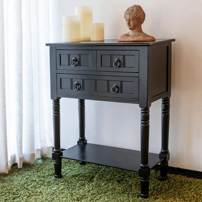 Decor Therapy Westerman 3 Drawer Console - Décor Threapy Navy 10 Decor Therapy Westerman 3 Drawer Console - Décor Threapy Navy - Image 8