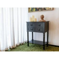 Decor Therapy Westerman 3 Drawer Console - Décor Threapy Navy 22 Decor Therapy Westerman 3 Drawer Console - Décor Threapy Navy -Console Tables Sales unnamed file 3550