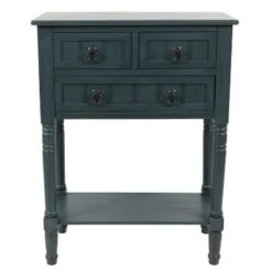 Decor Therapy Westerman 3 Drawer Console - Décor Threapy Navy 25 Decor Therapy Westerman 3 Drawer Console - Décor Threapy Navy -Console Tables Sales unnamed file 3553