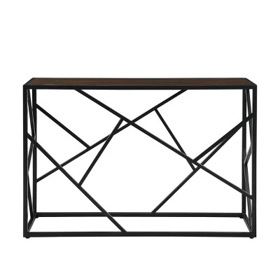 Carolina Chair & Table Cressida Console Table Elm/Black - Carolina Chair & Table 5 Carolina Chair & Table Cressida Console Table Elm/Black - Carolina Chair & Table - Image 3