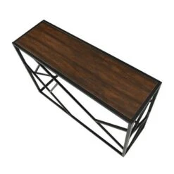 Carolina Chair & Table Cressida Console Table Elm/Black - Carolina Chair & Table 10 Carolina Chair & Table Cressida Console Table Elm/Black - Carolina Chair & Table -Console Tables Sales unnamed file 3603