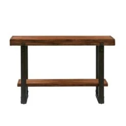 Madison Park Nico Console Table - Chestnut -Console Tables Sales unnamed file 3609