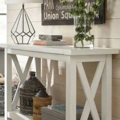 Seaside Lodge Console Table - Off White - Home Styles 7 Seaside Lodge Console Table - Off White - Home Styles -Console Tables Sales unnamed file 3661