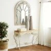 Olivia & May Farmhouse Vintage Inspired Console Table White - Olivia & May -Console Tables Sales unnamed file 3676
