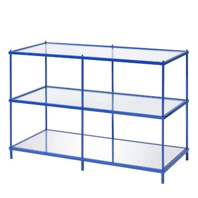 Lindenham Glass Top Sofa Table - miBasics Blue 6 Lindenham Glass Top Sofa Table - miBasics Blue - Image 4