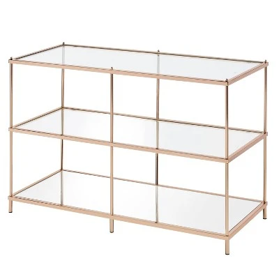 Lindenham Glass Top Sofa Table - miBasics Blue 7 Lindenham Glass Top Sofa Table - miBasics Blue - Image 5