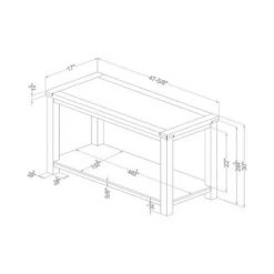 Sineca Simple Natural Wood Grain Sofa Table Dark Cherry - miBasics 7 Sineca Simple Natural Wood Grain Sofa Table Dark Cherry - miBasics -Console Tables Sales unnamed file 3703