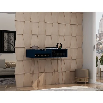 39.37" Rockefeller Entryway Console - Manhattan Comfort Brown 5 39.37" Rockefeller Entryway Console - Manhattan Comfort Brown - Image 3