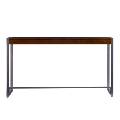 Macen Console Table - Holly & Martin White/black 4 Macen Console Table - Holly & Martin White/black - Image 2