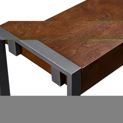 Macen Console Table - Holly & Martin White/black 6 Macen Console Table - Holly & Martin White/black - Image 4