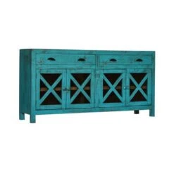 Noah Console Table - Picket House Furnishings Teal -Console Tables Sales unnamed file 3774
