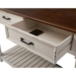 Baker Console Table Antique White - ClickDecor -Console Tables Sales unnamed file 3785