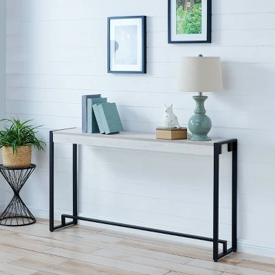 Macen Console Table - Holly & Martin White/black 12 Macen Console Table - Holly & Martin White/black - Image 10