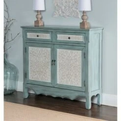 Duncan Cabinet Console Table Antique Blue - Powell Company 17 Duncan Cabinet Console Table Antique Blue - Powell Company -Console Tables Sales unnamed file 3858