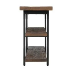 Pomona 2 Shelf Console Table Brown - Alaterre Furniture 12 Pomona 2 Shelf Console Table Brown - Alaterre Furniture -Console Tables Sales unnamed file 3865