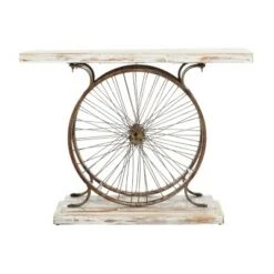 Olivia & May Rustic Console Table Brown - Olivia & May 7 Olivia & May Rustic Console Table Brown - Olivia & May -Console Tables Sales unnamed file 3879