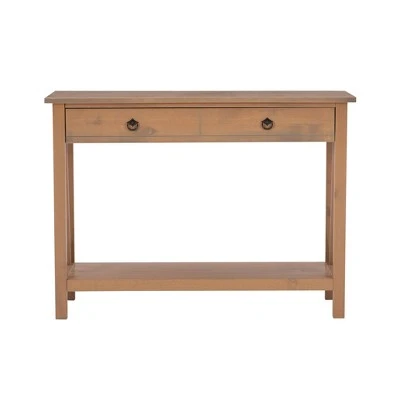 Titian Console Table - Linon Driftwood 3 Titian Console Table - Linon Driftwood