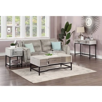 Gabby Chic 1 Drawer Console Table White - Treasure Trove Accents 6 Gabby Chic 1 Drawer Console Table White - Treasure Trove Accents - Image 4