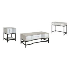 Gabby Chic 1 Drawer Console Table White - Treasure Trove Accents 13 Gabby Chic 1 Drawer Console Table White - Treasure Trove Accents -Console Tables Sales unnamed file 3893