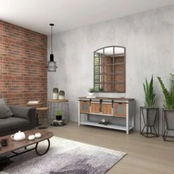 Olivia & May Farmhouse Storage Console Table Brown - Olivia & May 50 Olivia & May Farmhouse Storage Console Table Brown - Olivia & May -Console Tables Sales unnamed file 3920