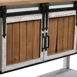 Olivia & May Farmhouse Storage Console Table Brown - Olivia & May 54 Olivia & May Farmhouse Storage Console Table Brown - Olivia & May -Console Tables Sales unnamed file 3924