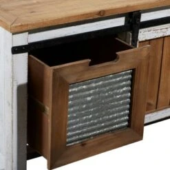 Olivia & May Farmhouse Storage Console Table Brown - Olivia & May 55 Olivia & May Farmhouse Storage Console Table Brown - Olivia & May -Console Tables Sales unnamed file 3925