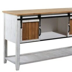 Olivia & May Farmhouse Storage Console Table Brown - Olivia & May 58 Olivia & May Farmhouse Storage Console Table Brown - Olivia & May -Console Tables Sales unnamed file 3928