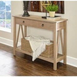 Titian Console Table - Linon Driftwood 24 Titian Console Table - Linon Driftwood -Console Tables Sales unnamed file 396