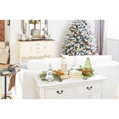 Wood Traditional 2 Drawer Console Table Antique Ivory - Olivia & May 13 Wood Traditional 2 Drawer Console Table Antique Ivory - Olivia & May - Image 11