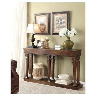 Console Table Oak - Acme Furniture 3 Console Table Oak - Acme Furniture
