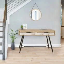 Aurora Entryway Table Beige/White - CorLiving 17 Aurora Entryway Table Beige/White - CorLiving -Console Tables Sales unnamed file 4014