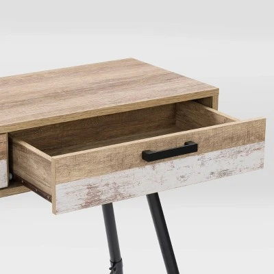 Aurora Entryway Table Beige/White - CorLiving 9 Aurora Entryway Table Beige/White - CorLiving - Image 7