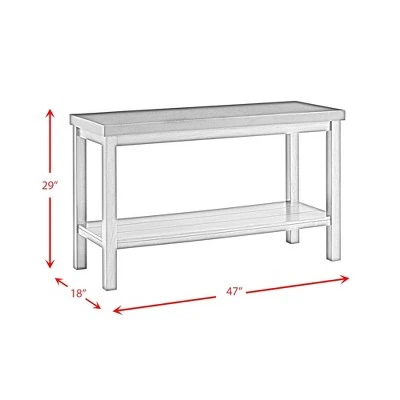 Graham Rectangle Sofa Table Brown - Picket House Furnishings 10 Graham Rectangle Sofa Table Brown - Picket House Furnishings - Image 8