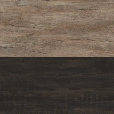 Refinery Console Table with Drawers Rustic Gray/Charred Wood - Bush Furniture 7 Refinery Console Table with Drawers Rustic Gray/Charred Wood - Bush Furniture - Image 5