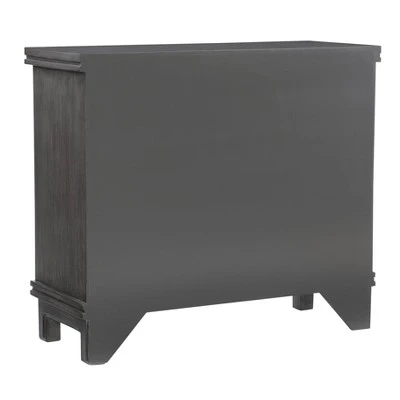 Epinay Carved Cabinet Gray - Powell Company 7 Epinay Carved Cabinet Gray - Powell Company - Image 5