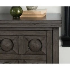 Epinay Carved Cabinet Gray - Powell Company 20 Epinay Carved Cabinet Gray - Powell Company -Console Tables Sales unnamed file 4156