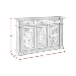 Paisley Console Aqua - Picket House Furnishings -Console Tables Sales unnamed file 4179