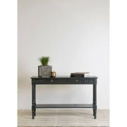 Evangeline Console Table - East at Main Black