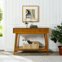 Landon Console Table Acorn - Crosley -Console Tables Sales unnamed file 4239