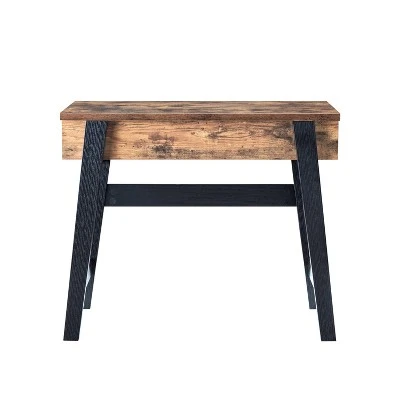 Pasco Lift Top Console Table Distressed Brown - miBasics 4 Pasco Lift Top Console Table Distressed Brown - miBasics - Image 2