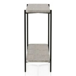 Dunkeld Lower Shelf Sofa Table Sand Black/Light Gray - miBasics