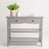Lane 2 Drawer Console Table - East at Main White -Console Tables Sales unnamed file 4273