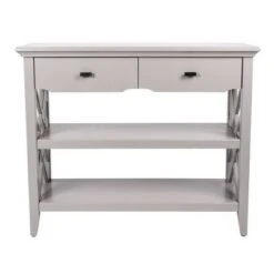 Lane 2 Drawer Console Table - East at Main White -Console Tables Sales unnamed file 4274
