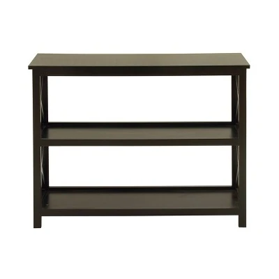 Wood 2 Shelf Console Table Green - Olivia & May 5 Wood 2 Shelf Console Table Green - Olivia & May - Image 3