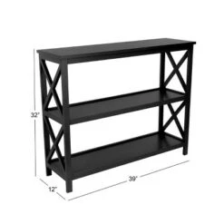 Wood 2 Shelf Console Table Green - Olivia & May 9 Wood 2 Shelf Console Table Green - Olivia & May -Console Tables Sales unnamed file 4296