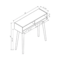 Carex Console Table White Oak - miBasics -Console Tables Sales unnamed file 4320
